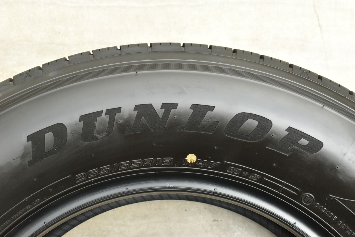 プラ④ 【新車外し】2025年製21週　265/65R18 ダンロップ 2025年製 新車外し品】ダンロップ グラントレック AT23 265