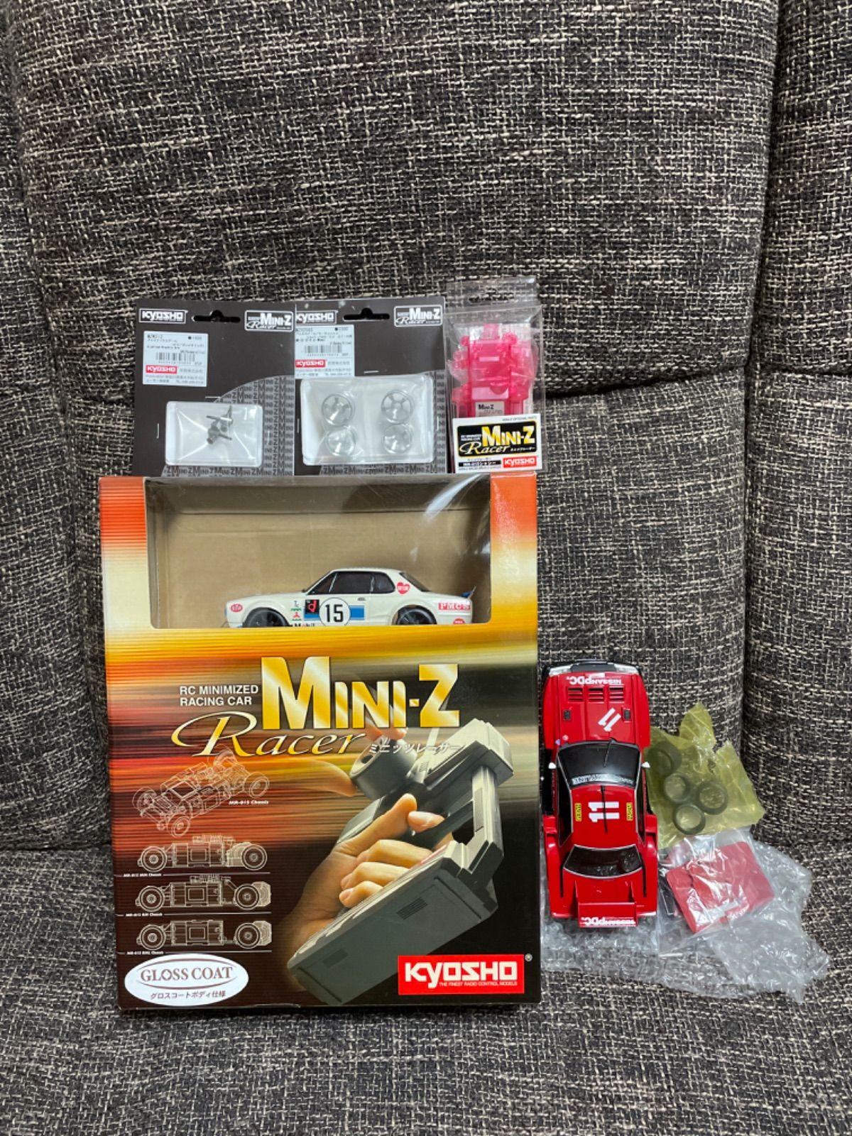 中古 KYOSHO mini-z グロスコートボディ仕様 スカイライン GT-R KPGC10