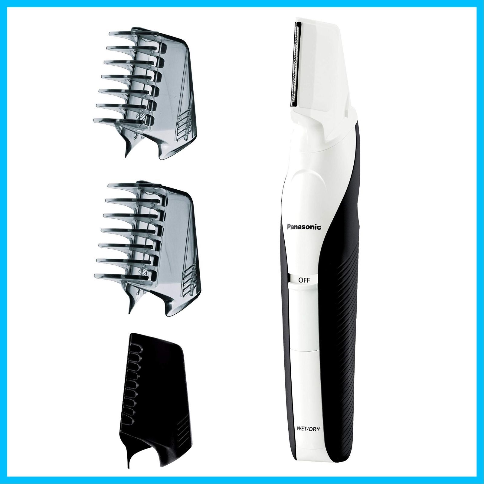 パナソニック ボディトリマー ポーチ付き ER-GK83-S ボディー VIO