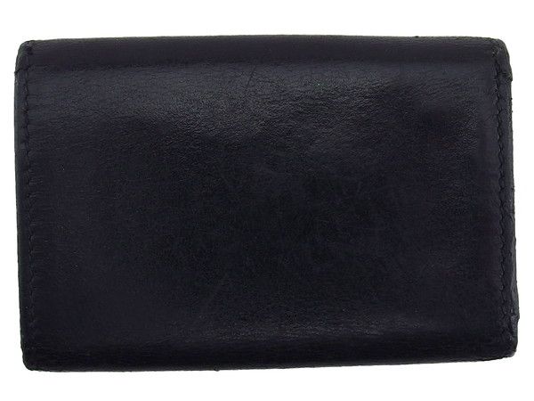 グッチ GUCCI キーケース ブラック×ゴールド