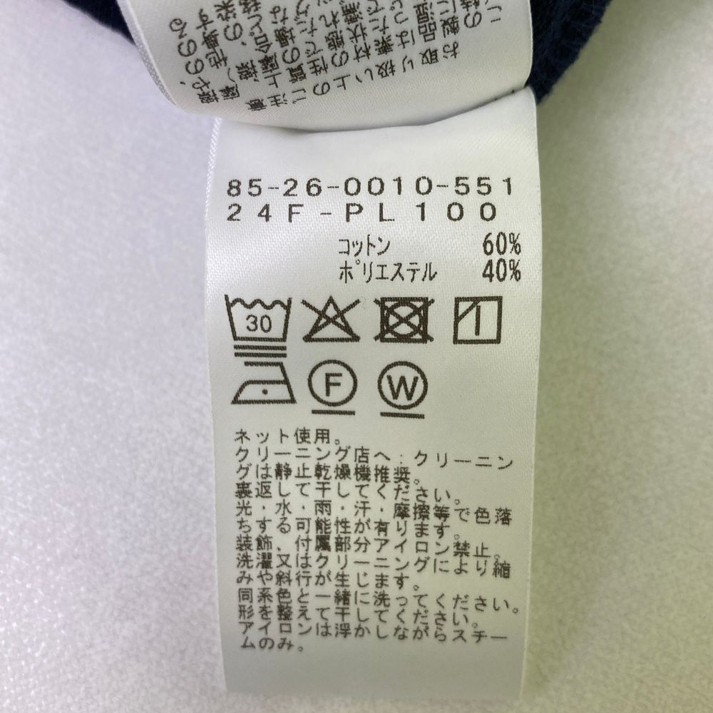 サイズ：L BEAMS GOLF ビームスゴルフ 2024年モデル コーデュロイ ノースリーブワンピース  ネイビー系 [240101473992] ゴルフウェア レディース ストスト サイズ：L BEAMS GOLF ビームスゴルフ 2024年モデル