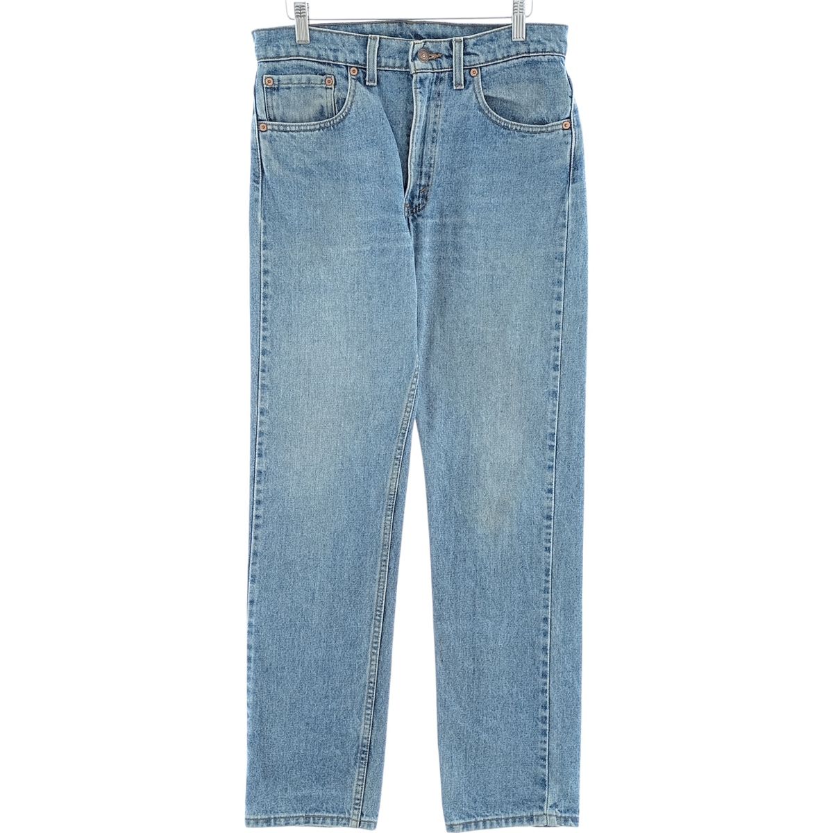 古着 90年代 リーバイス Levi s 505 STRAIGHT LEG REGULAR FIT テーパードデニムパンツ メンズw31相当 ヴィンテージ|eaa417385