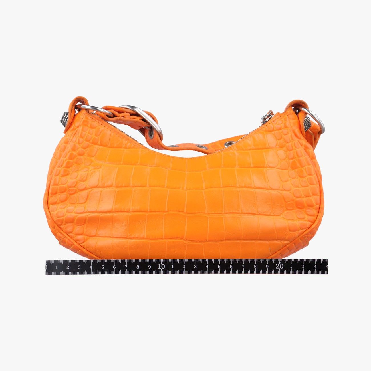 バレンシアガBalenciagaルカゴール オレンジ ラムスキン 671309.7512.Q.535269
