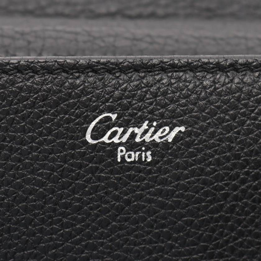 Cartier パシャ セカンドバッグ レザー ブラック L1000705 - メルカリ