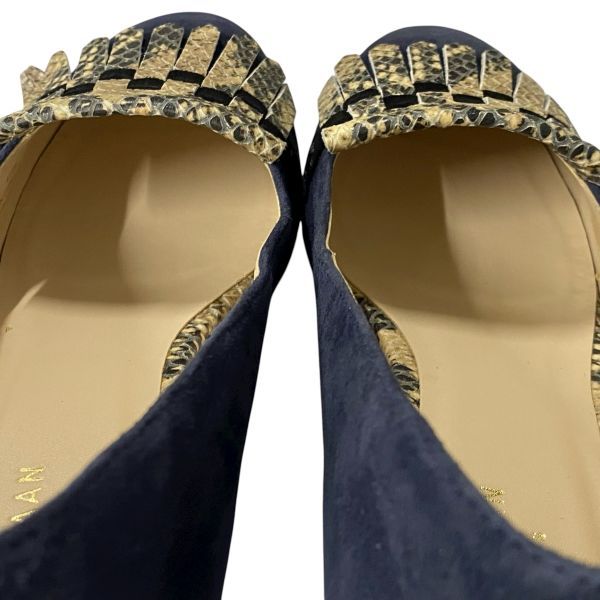 パンプス フリンジ