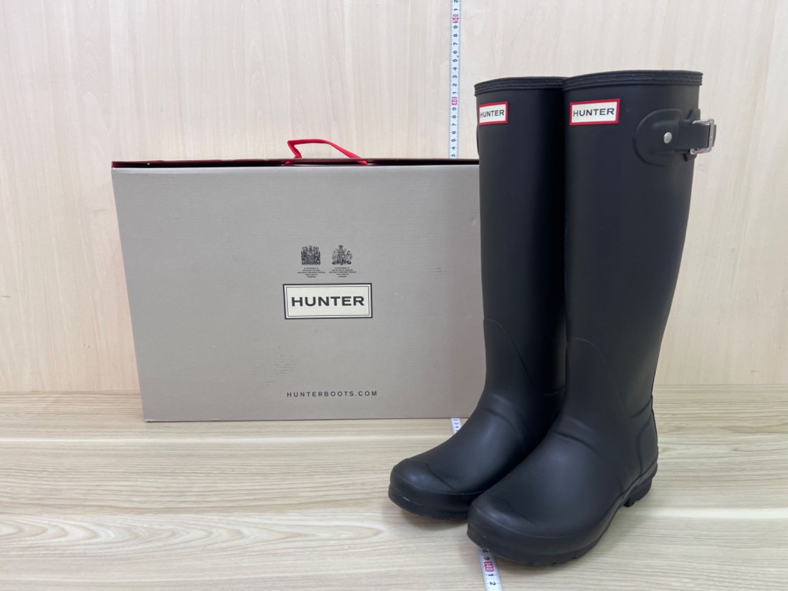 【新品未使用】ハンターレインブーツ/UK4（23㎝） 展示未使用 HUNTER ハンター レインブーツ 23cm UK4 - メルカリ