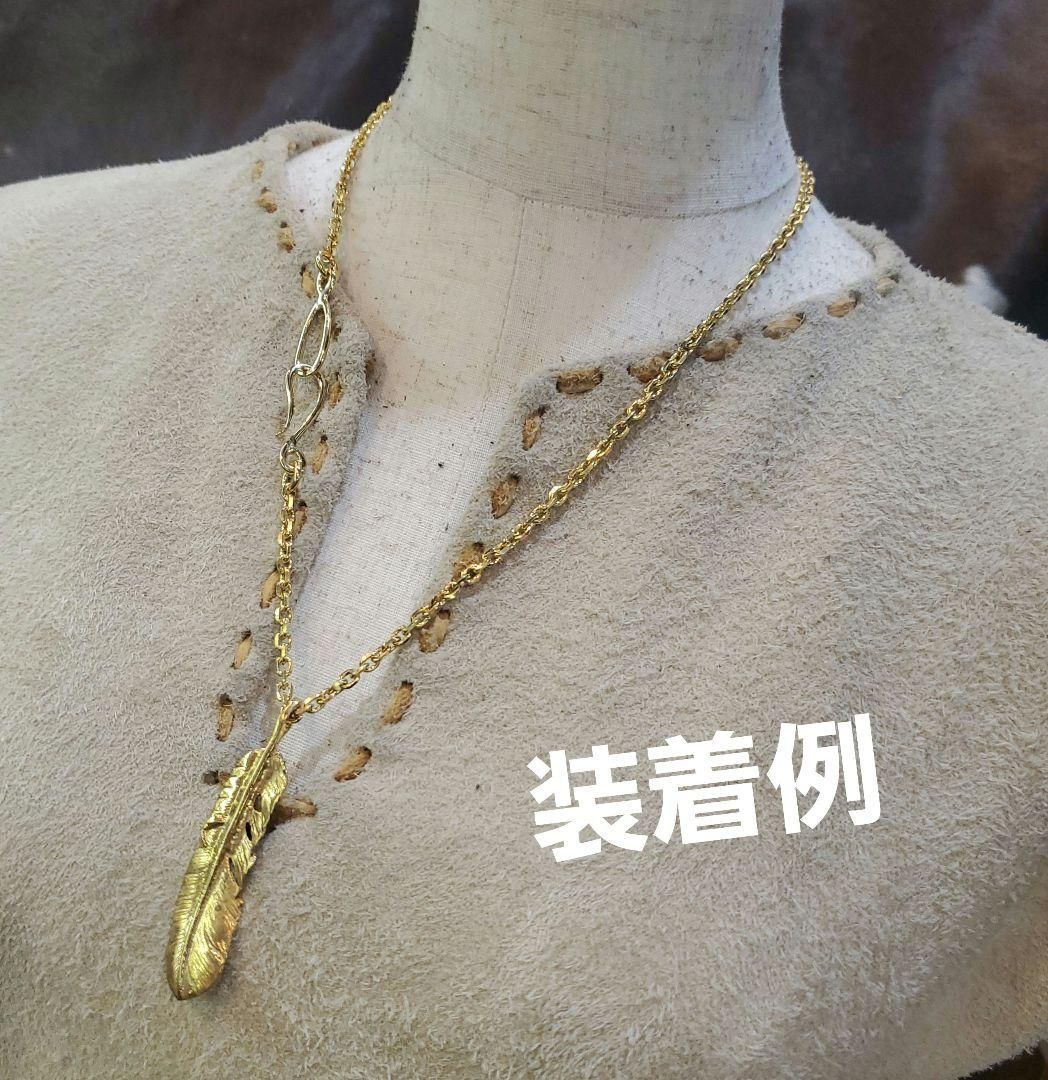 rym-15イエローゴールド細角チェーンオールドフック仕様！ - メルカリ