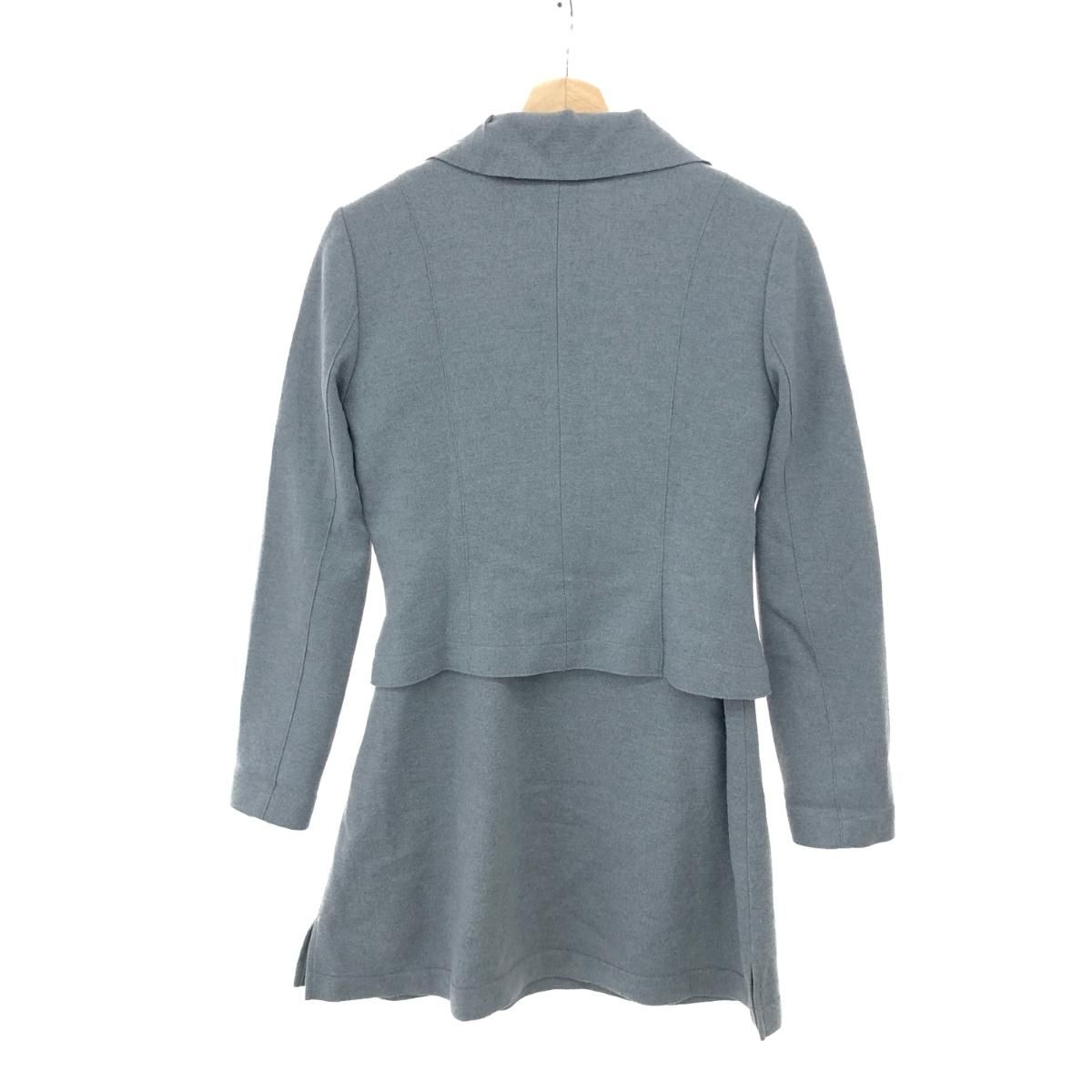 HIROKO BIS ワンピース、ジャケットセット HIROKO BIS ヒロコビス セットアップ サイズ:9 グレー ウール混