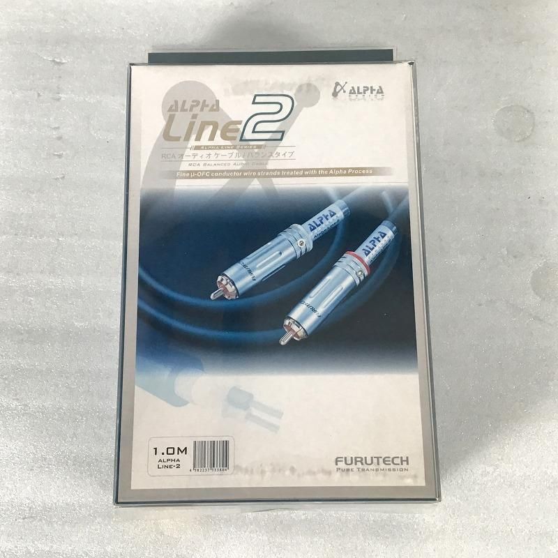 FURUTECH フルテック オーディオその他 ALPHA LINE2 RCAケーブル 1.0m Alpha Line 2