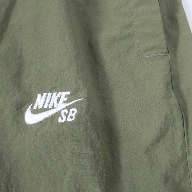 ナイキ エスビー NIKE SB FLEX トラックパンツ ナイロン ロゴ 裾