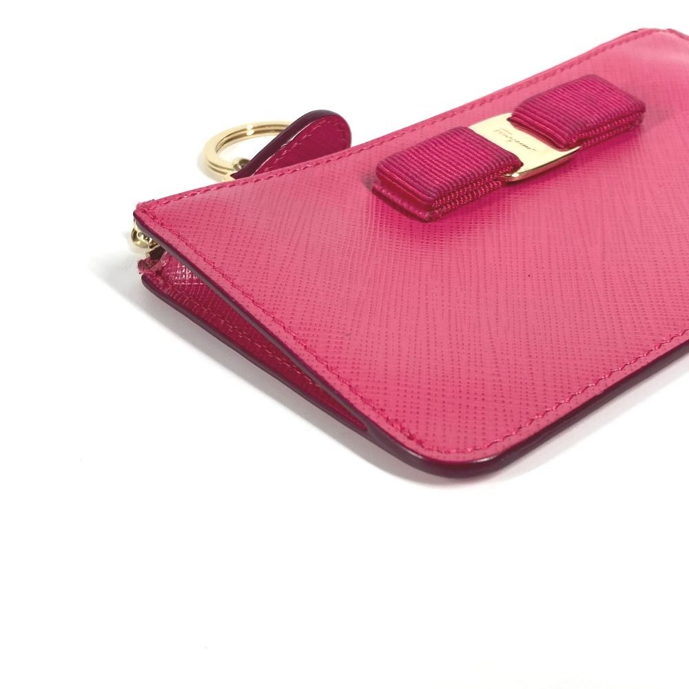 レア Salvatore Ferragamo フェラガモ リボン コインケース Amazon | [フェラガモ]コインケース レディース ヴァラ リボン