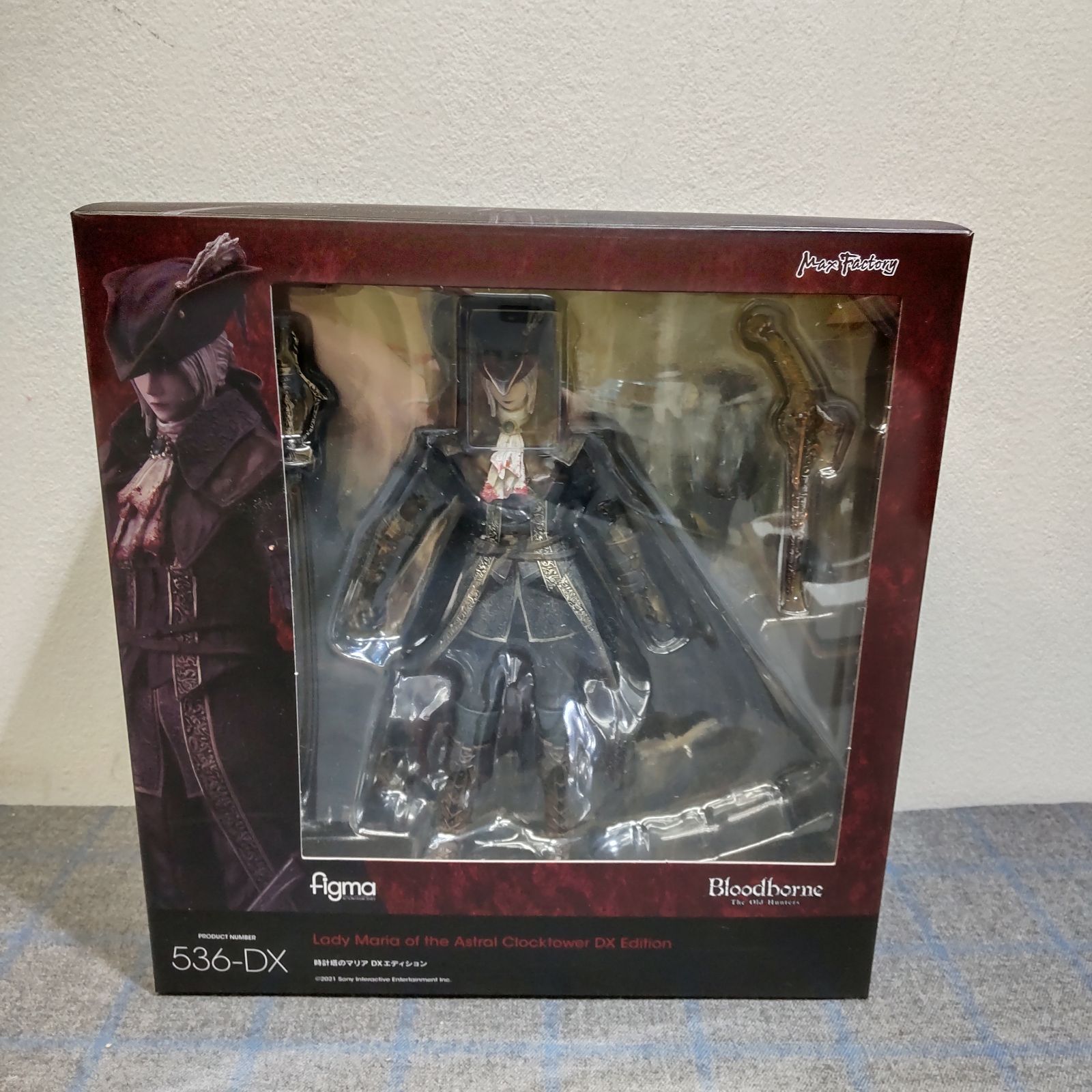 figma Bloodborne DX 時計塔のマリア 未使用 未開封 Bloodborne The Old Hunters Edition figma 時計塔のマリア DX