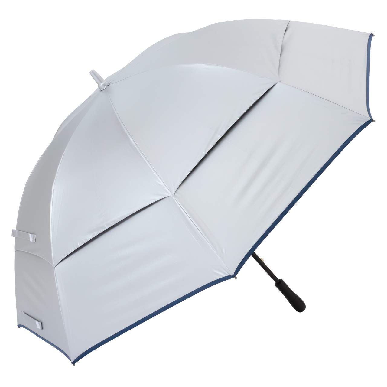 日傘 メンズ UVカット 晴雨兼用 遮光 遮熱 ゴルフ傘 強風対応 長傘 80c