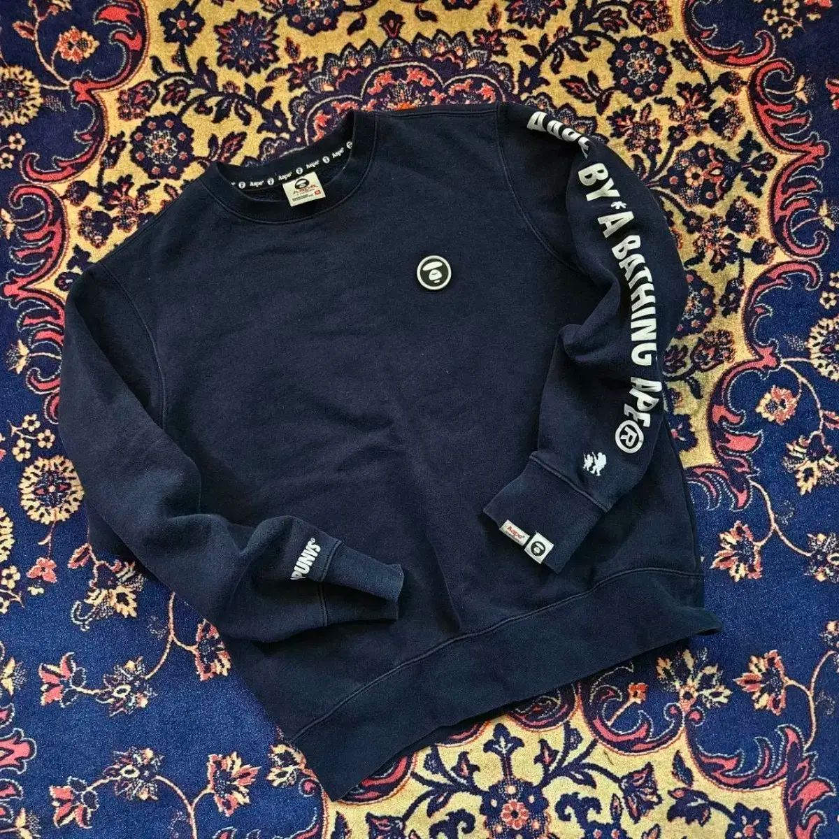 Aape by bathing A BATHING APE アベイシングエイプ 裏起毛 スウェット パーカー Tシャツ