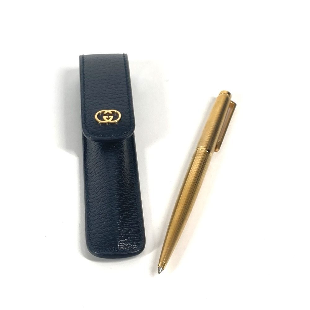 GUCCI グッチ ボールペン インターロッキングG ケース付き 662762