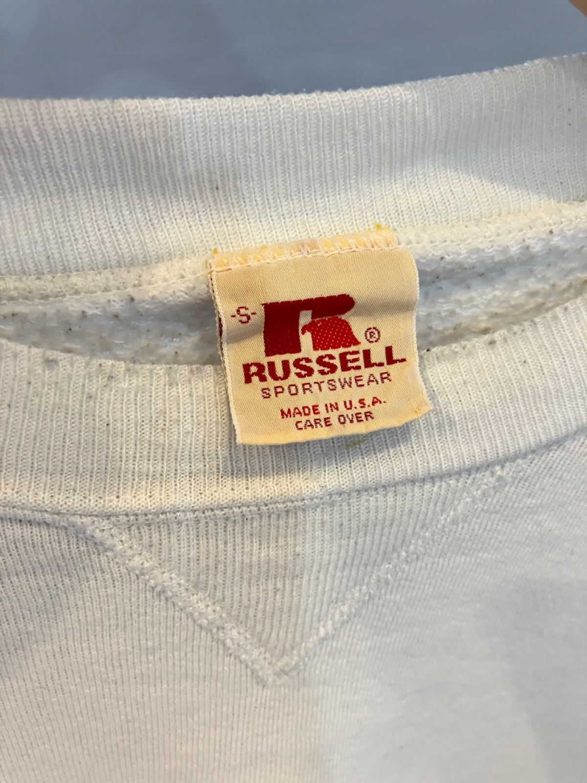 70s レアタグ RUSSELL ATHLETIC ラッセルアスレチック SPORTS WEAR W 