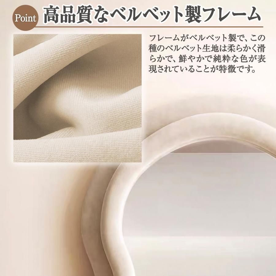 姿見鏡 全身 韓国風 クマ 可愛い ミラー 大型160cmx60cm 2210 - メルカリ