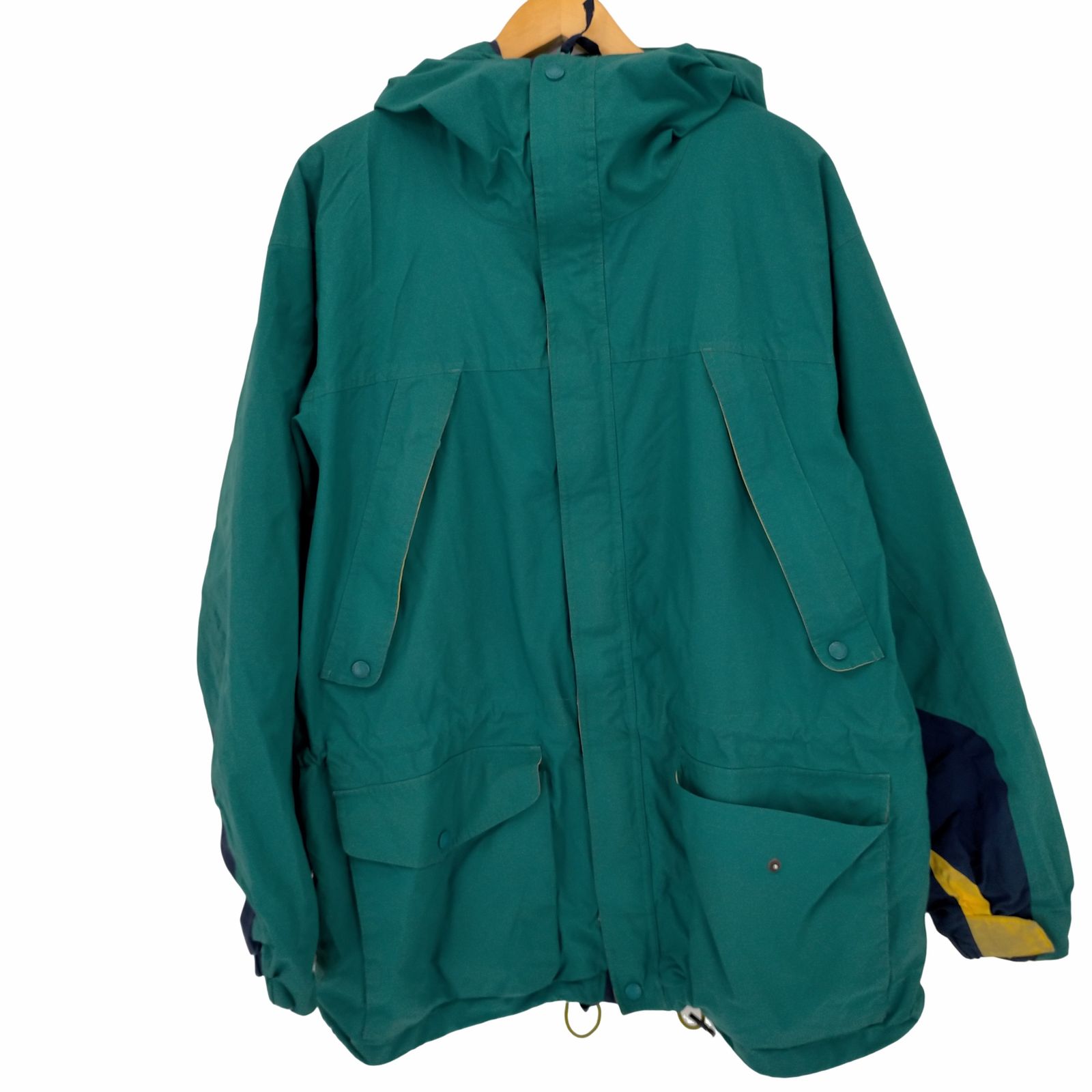 エディーバウアー Eddie Bauer 80S~90S 黒タグ GORE-TEX マウンテンパーカー メンズ import：XL 