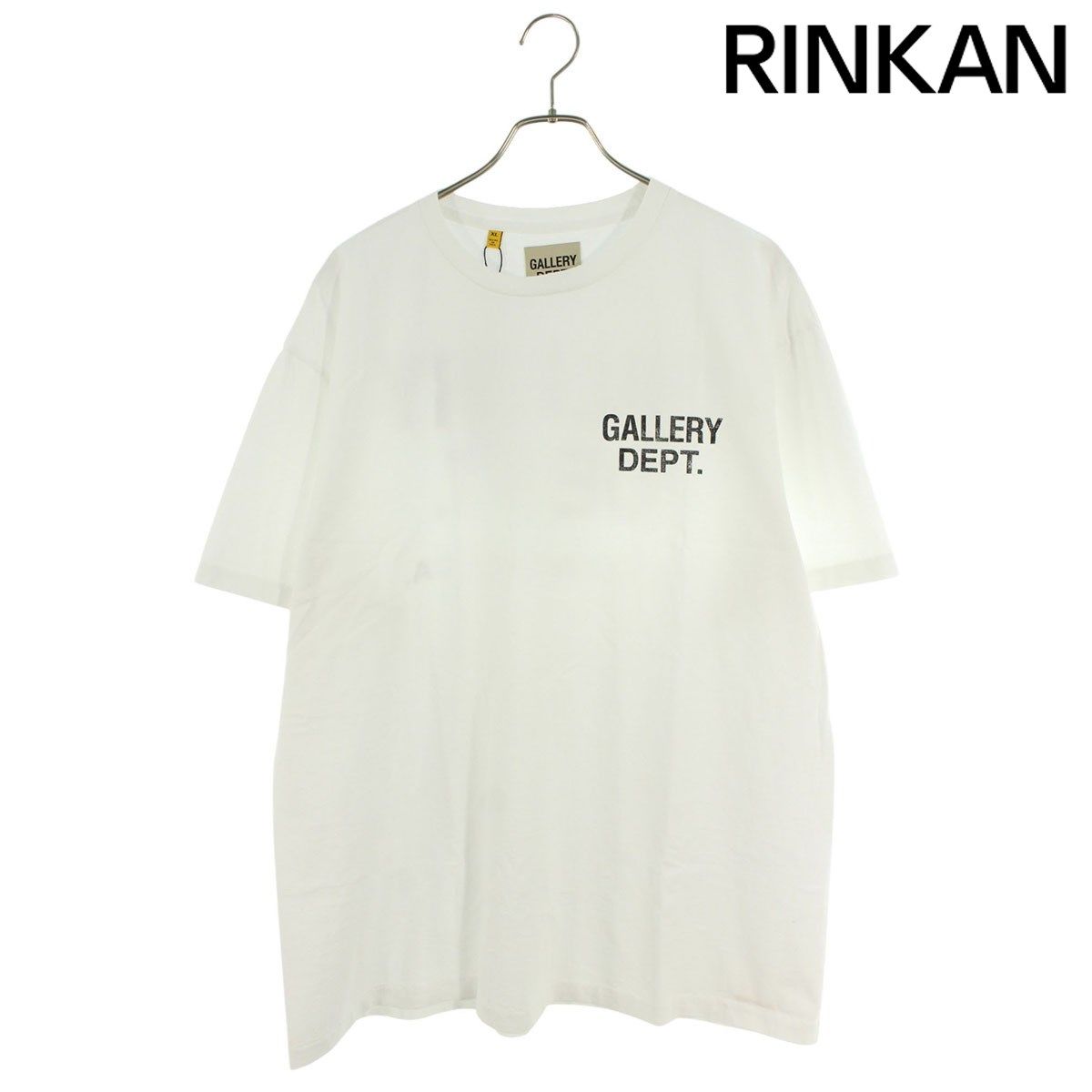 ギャラリーデプト  25SS  VST1030 WHITE ロゴプリントTシャツ メンズ XL