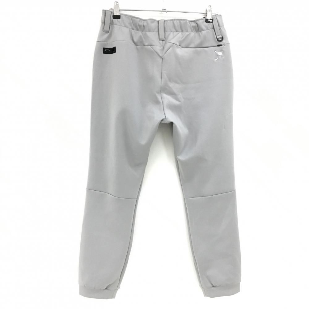 オークリー ジョガーパンツ グレー ウエストゴム ダンボールニット調 L ☆SALE価格☆【美品】オークリー ジョガーパンツ グレー