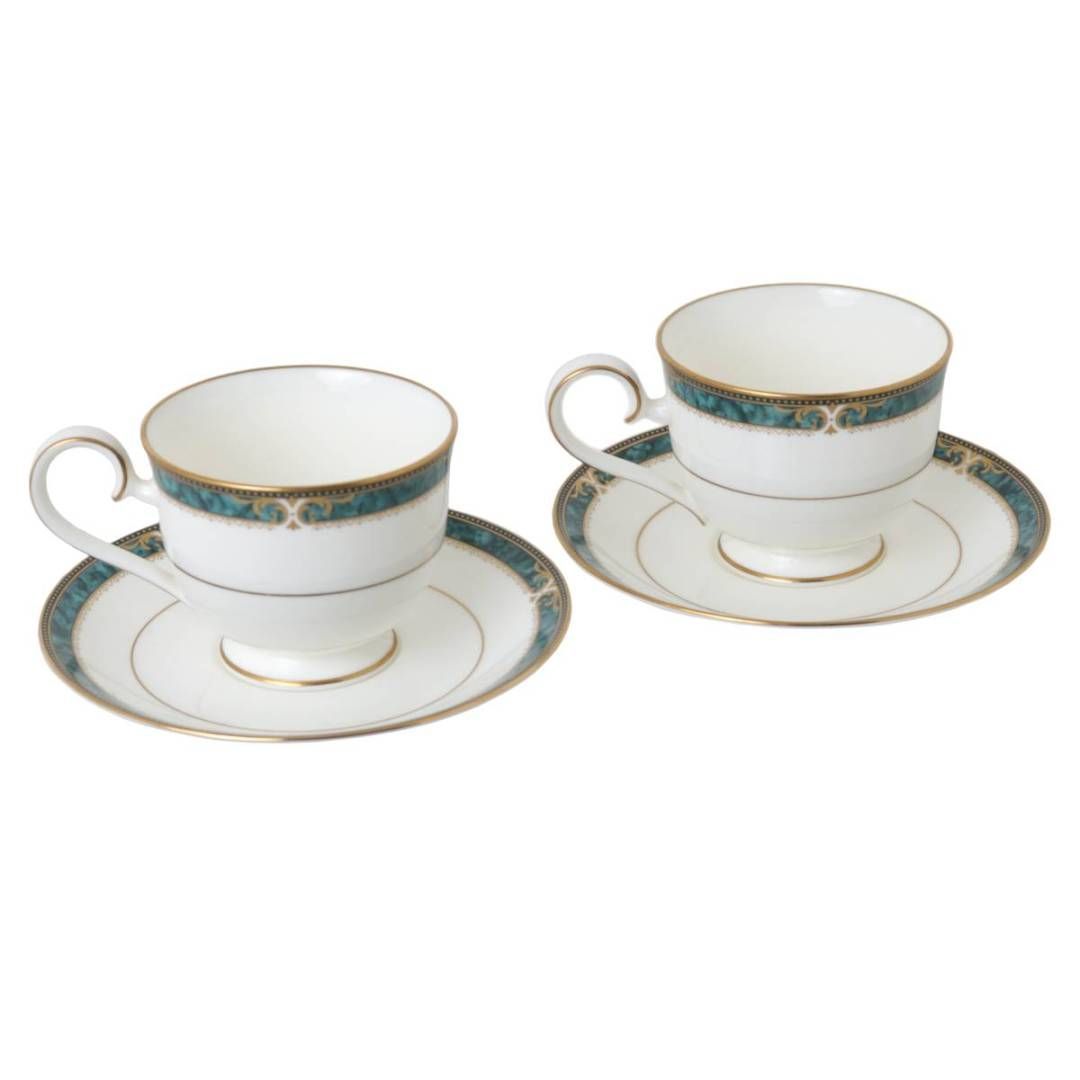ノリタケ Noritake China Goldlea Coffee Set 17 Pieces Made in Japan. One of