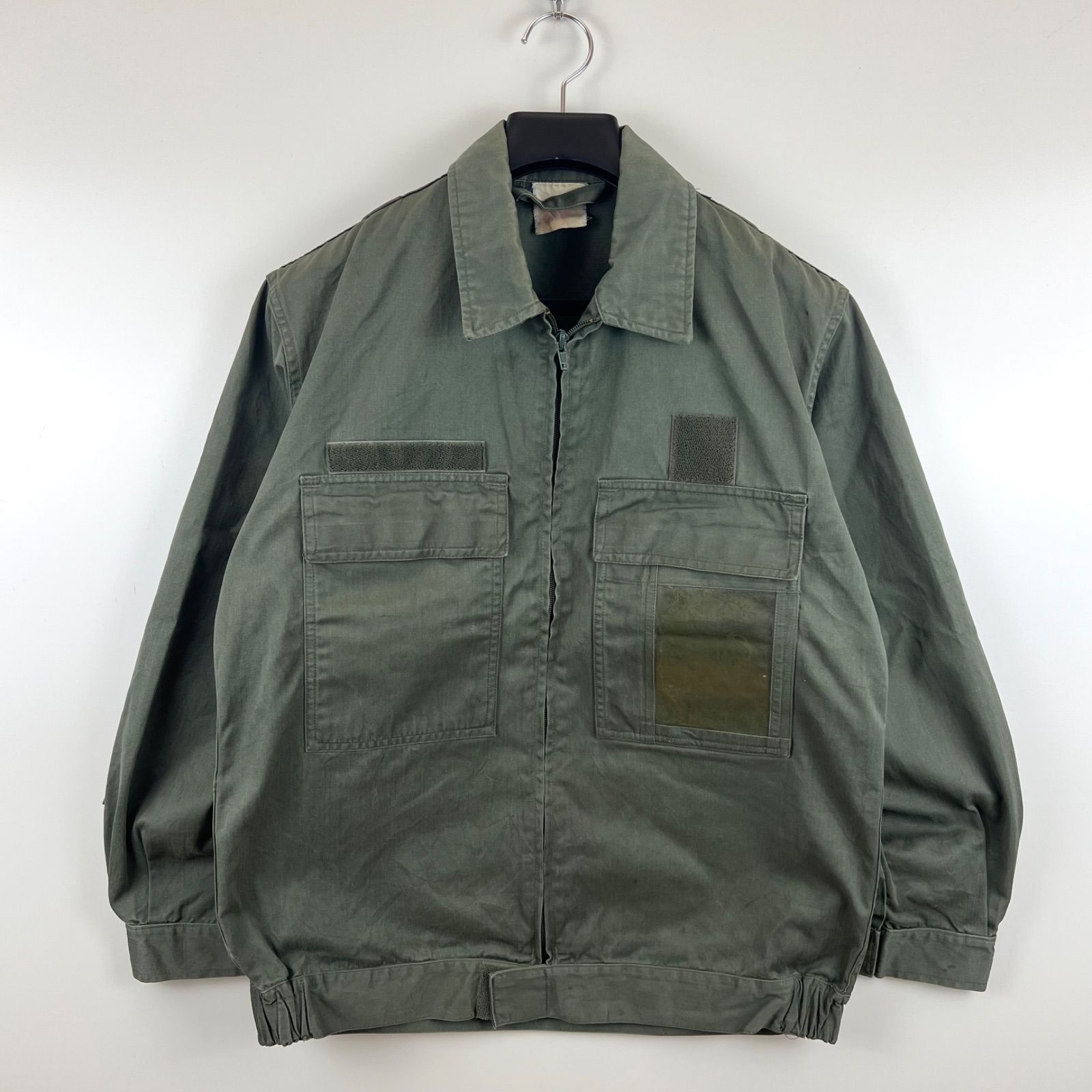 MILITARY 90s Vintage French Army mechanical jacket PU ミリタリー 