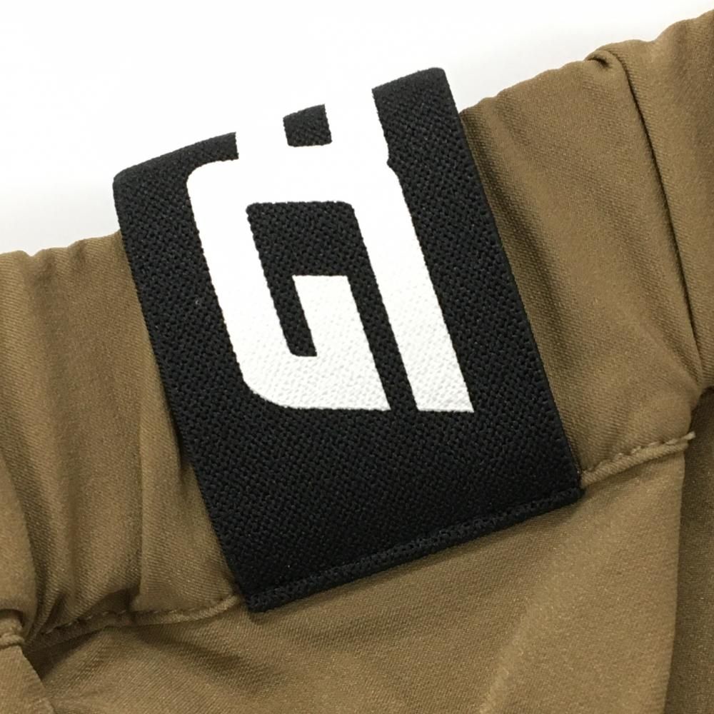 【超美品】CPG パンツ ブラウン シリコンワッペン ウエストゴム ストレッチ  メンズ XL ゴルフウェア CPG 超美品】CPG パンツ ブラウン シリコンワッペン ウエストゴム