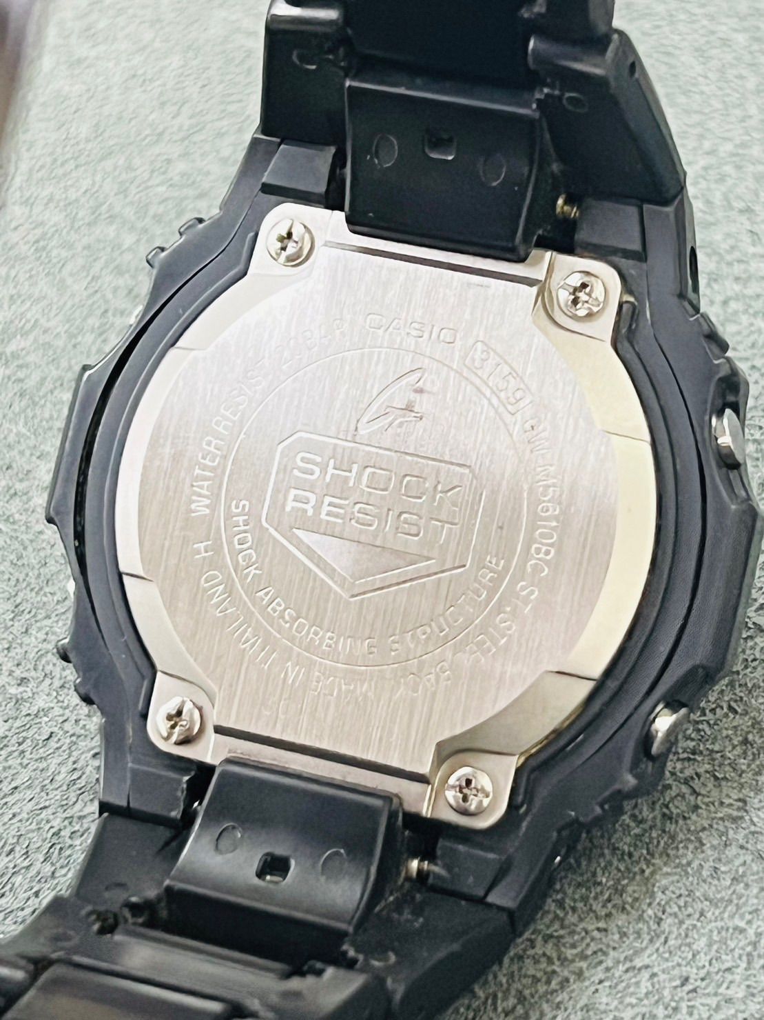 ジャンク】G-SHOCK メタルバンド 反転液晶 GW-M5610BC-1JF
