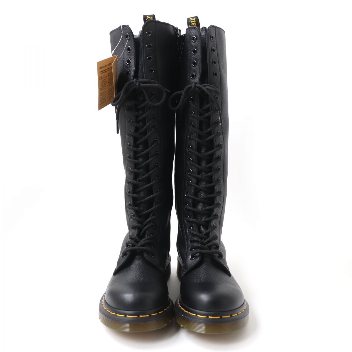 SALE ドクターマーチン ブーツ 23889001 靴 レディース 1B60 DR．MARTENS 20ホールブーツ 黒 ブラック シューズ マーチン  ブランド