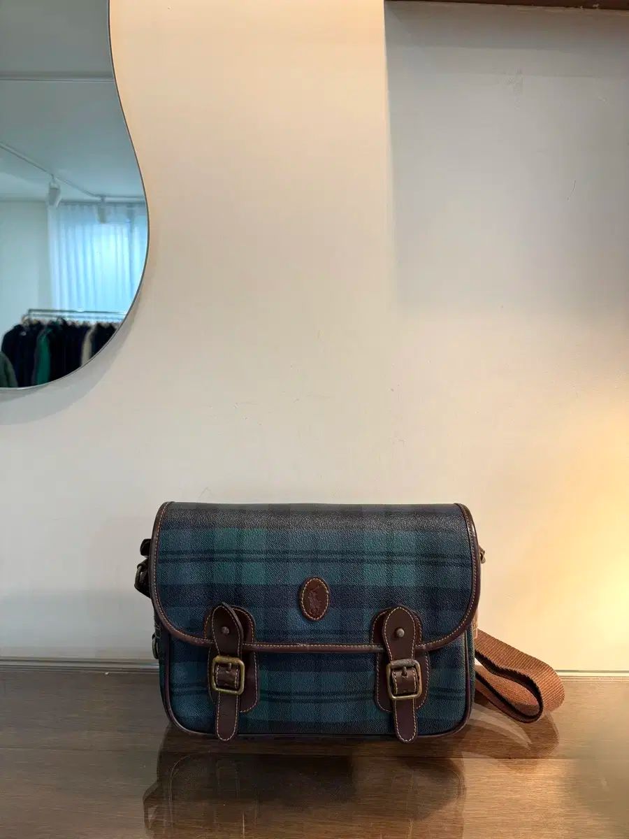 POLO RALPH LAUREN ポロラルフローレン Ralph Lauren ラルフローレン ブラックウォッチ チェック ショルダーバッグ