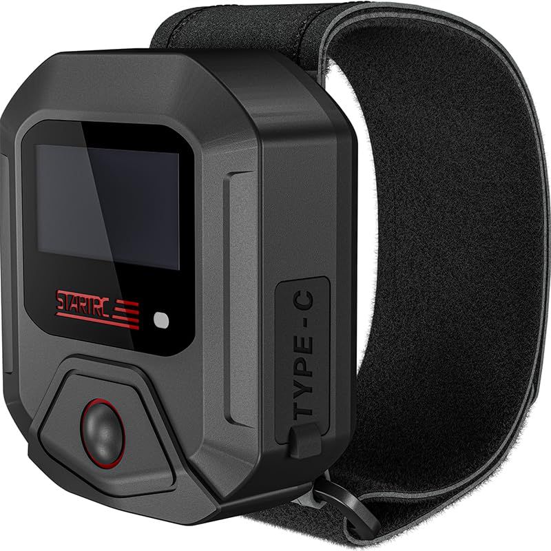 DJI Osmo Action 5 Pro Action 4 対応 25M GPSブルートゥースワイヤレス リモコン Type-c 充電 LEDディスプレイ付き 1