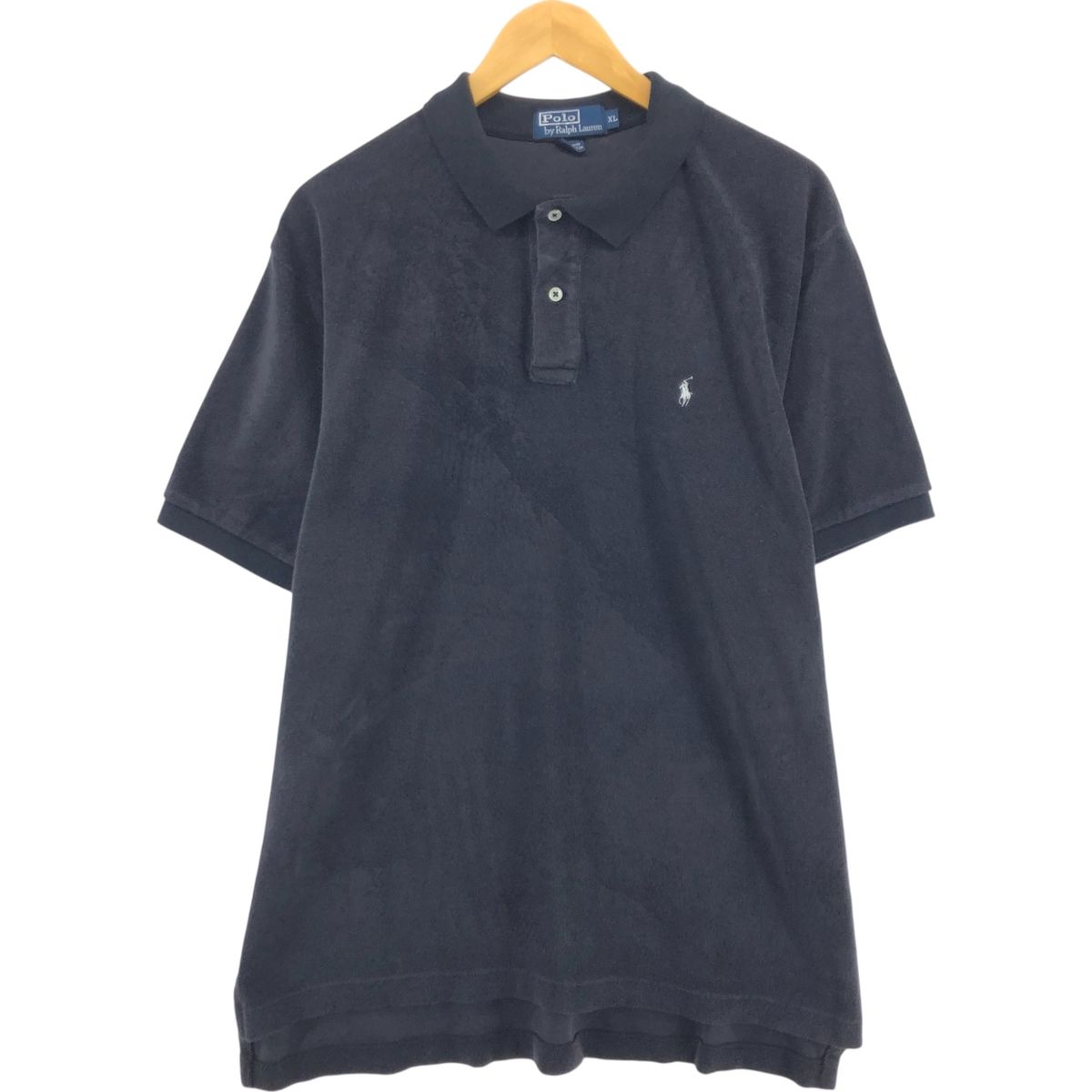 今期　RALPH LAUREN　パイル地　ポロシャツ　未使用 楽天市場】ポロ ラルフローレン メンズ パイル地 半袖 開襟