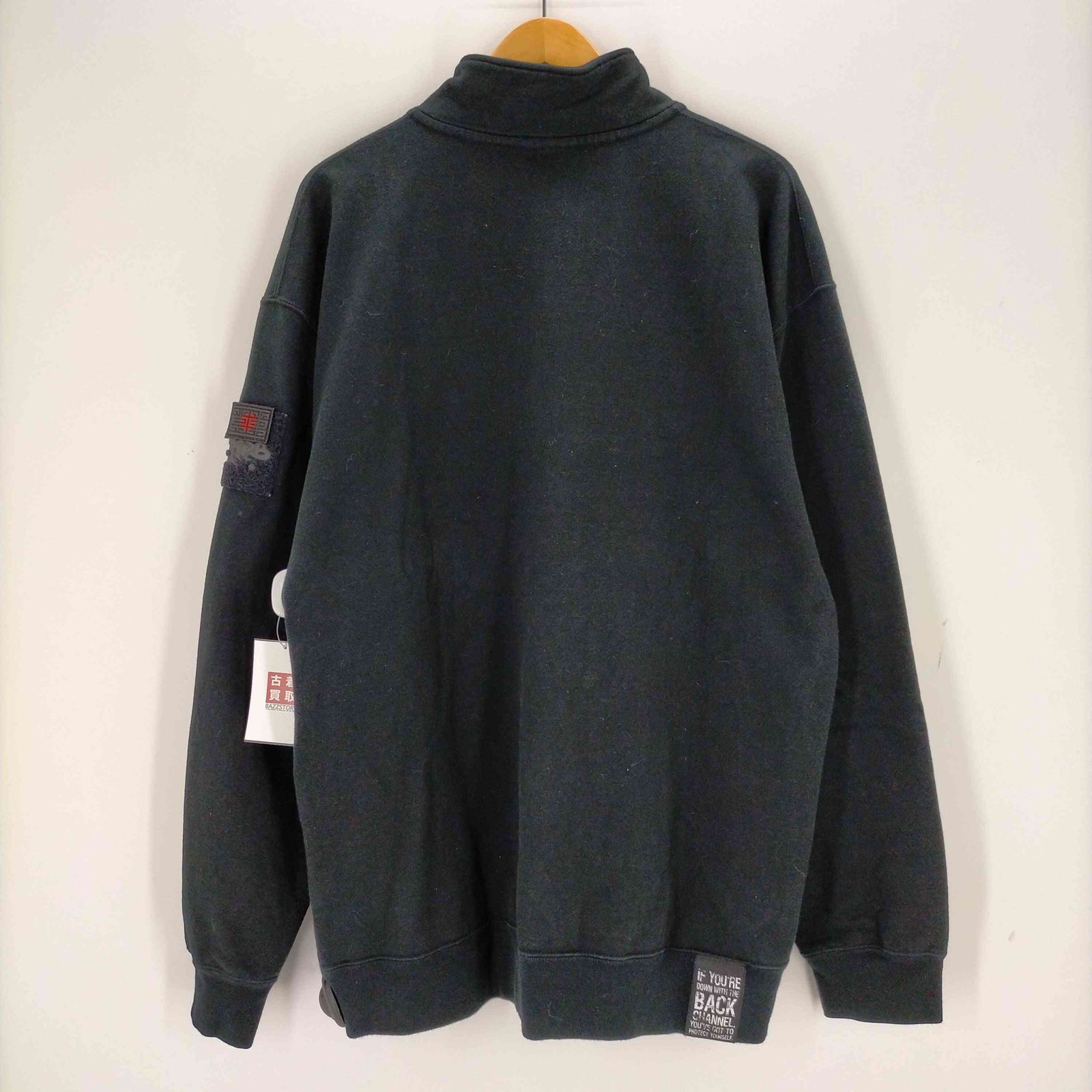 バックチャンネル Back Channel raidback fabri HALF ZIP SWEAT メンズ JPN：XXL 