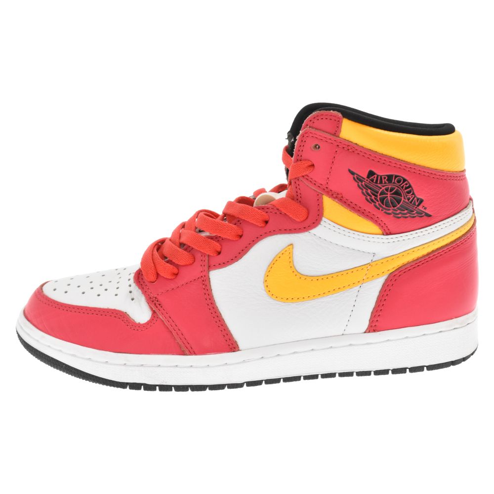 NIKE (ナイキ) AIR JORDAN 1 RETRO HIGH OG LIGHT FUSION RED 555088