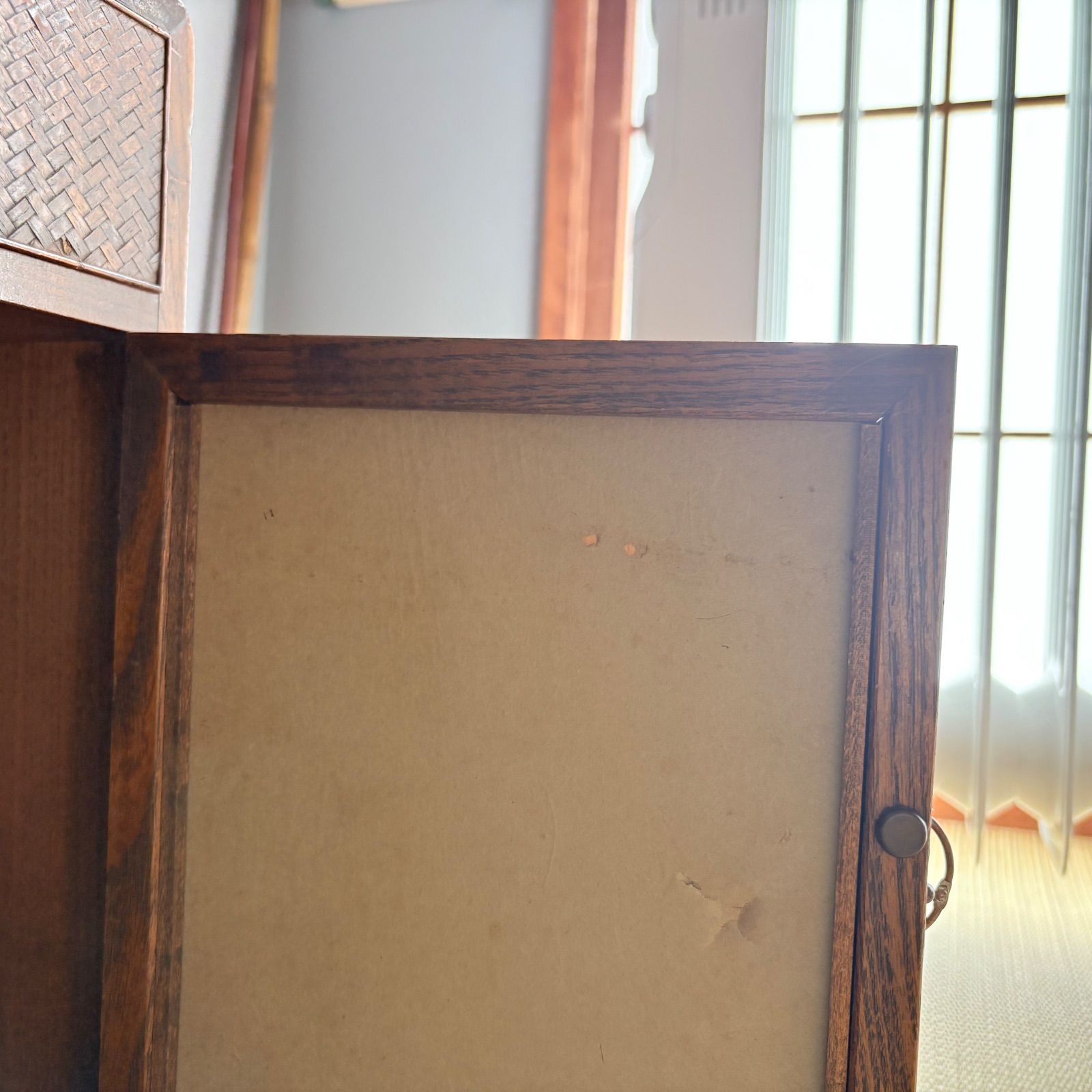 大正時代（1912-1926）の木製和室机 和家具 レトロ 机 テーブル 時代物