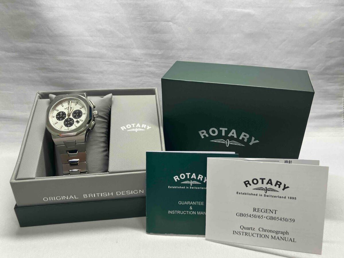ロータリー ROTARY リージェントREGENT GB05450 クォーツ 箱付 メンズ