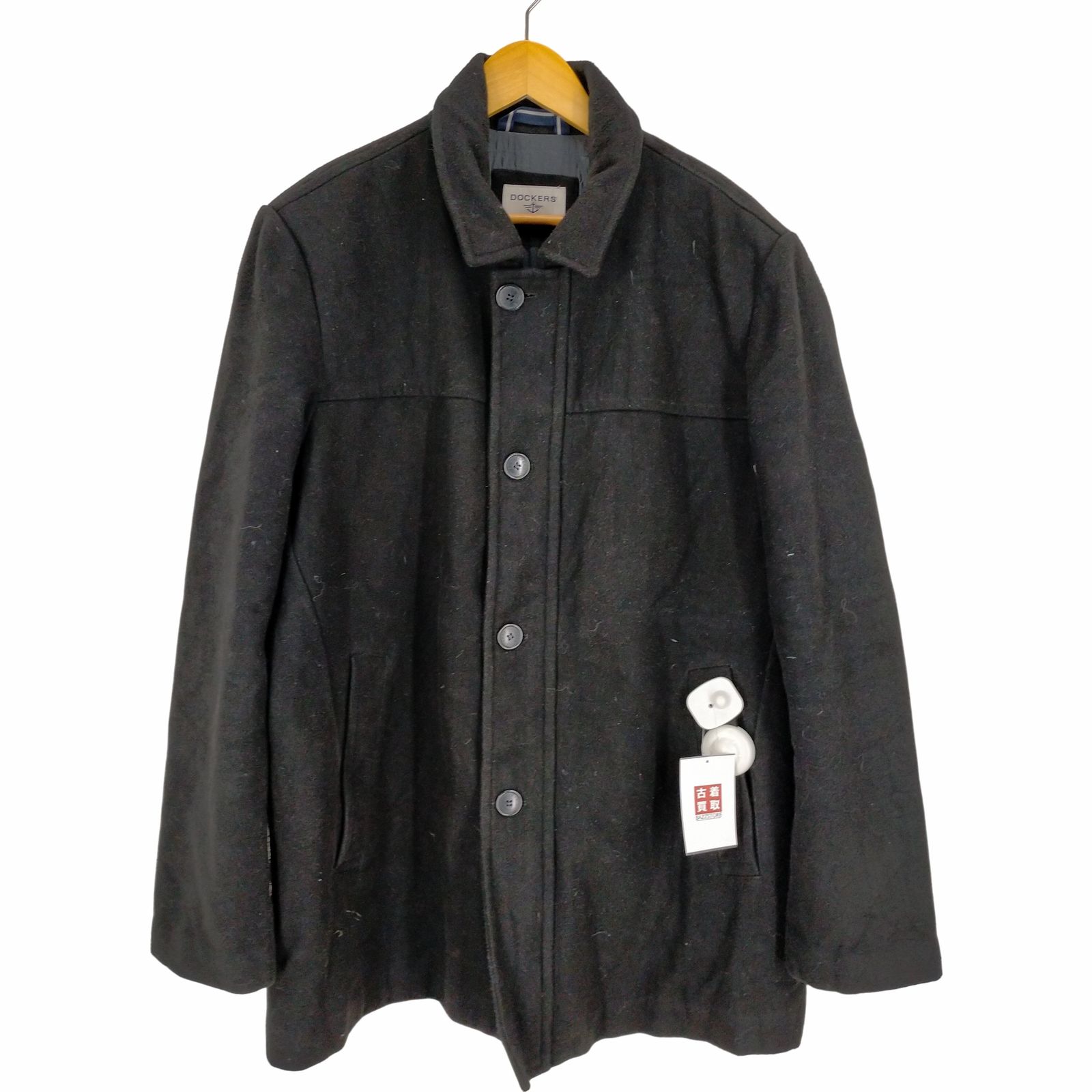ドッカーズ DOCKERS ウールメルトンジップアップハーフコート メンズ JPN：XL 