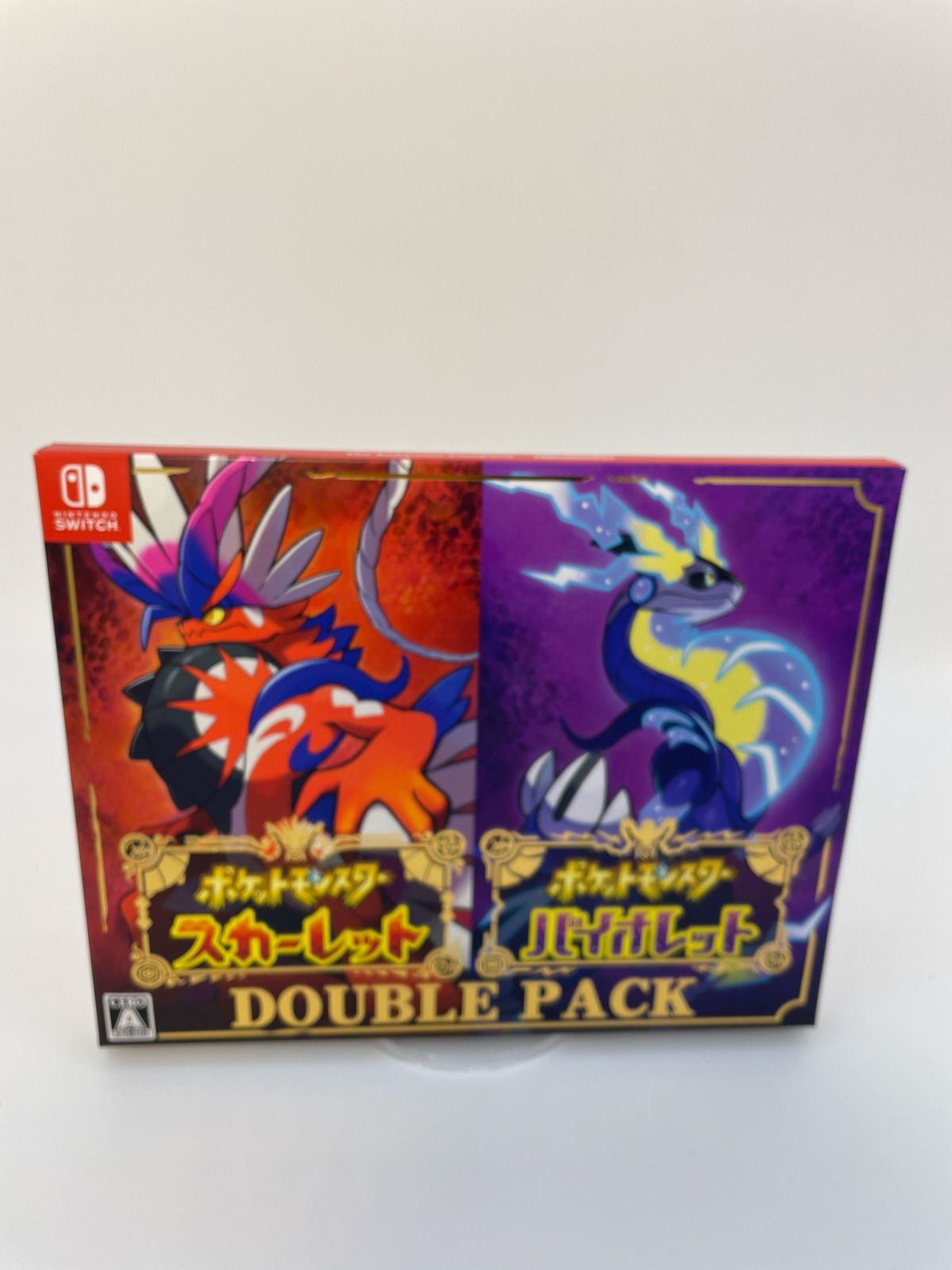 二枚セット　ポケットモンスター バイオレット、ゼノブレイド2 二枚セットポケットモンスター バイオレット、ゼノブレイド2