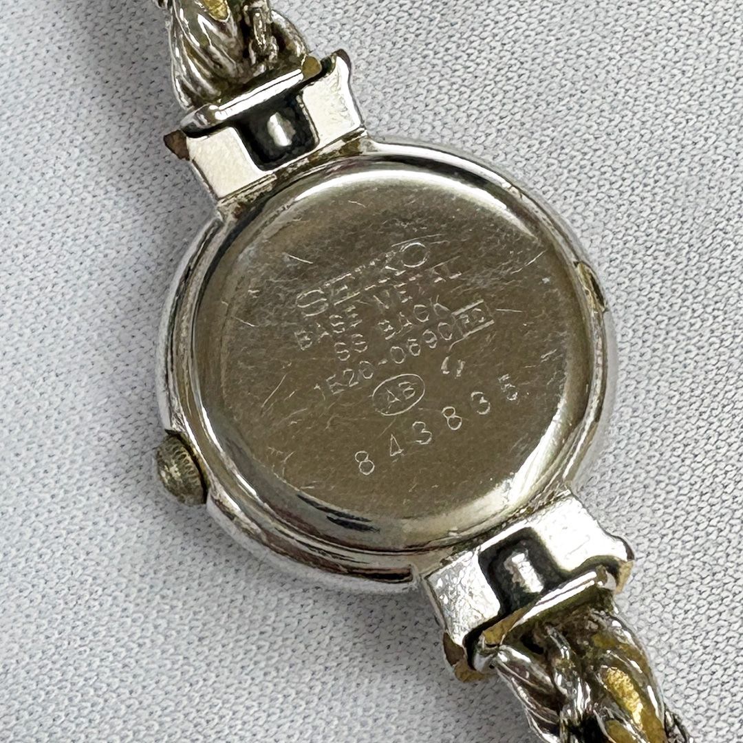 中古 】 SEIKO セイコー エクセリーヌ 1E20-0690 レディース