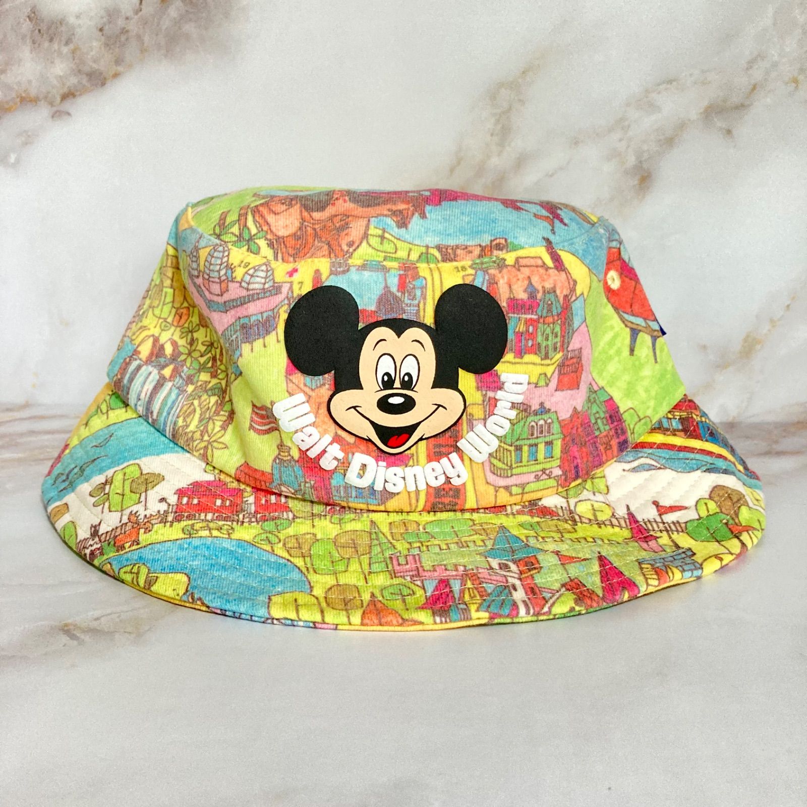 SALE！ ディズニー WDW 50周年 スピリットジャージーバケットハット ③