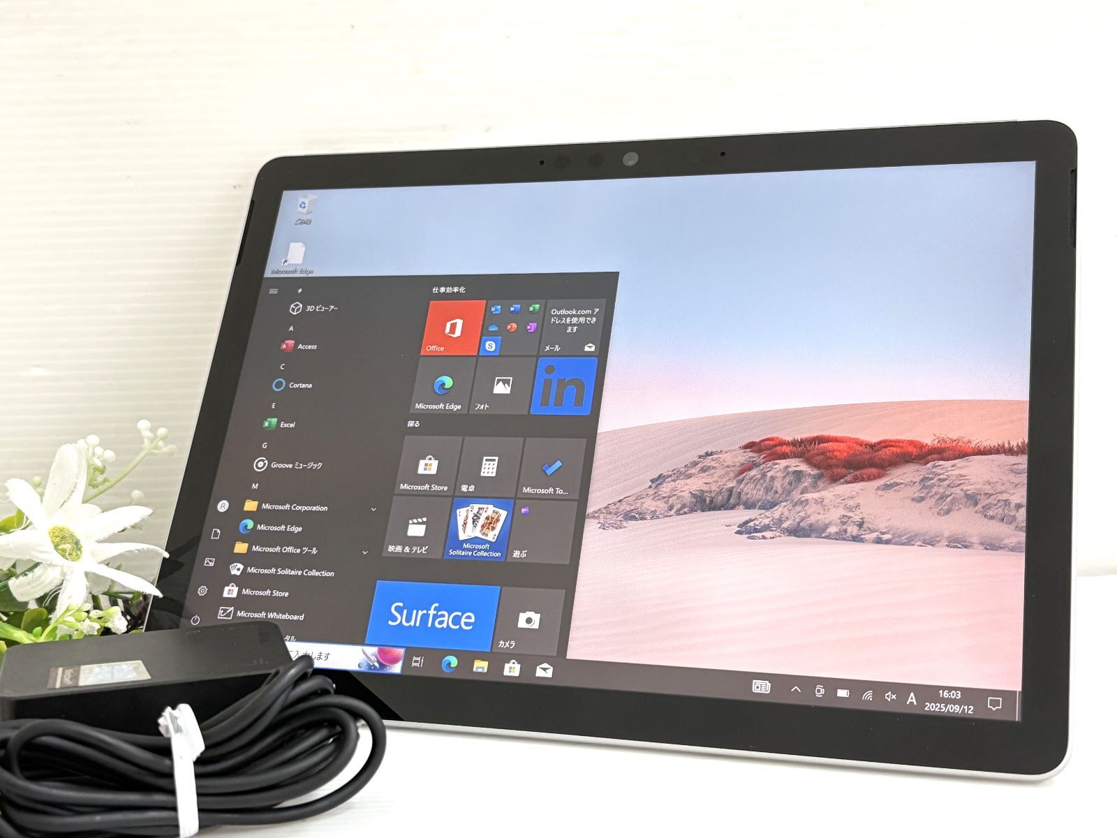 良品 バッテリー良好】Microsoft Surface GO2 model:1927『Core