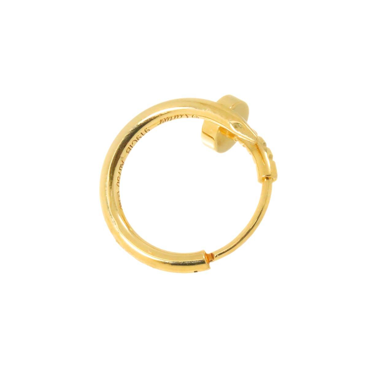 カルティエ Cartier ジュスト アンクル シングル ピアス K18 YG