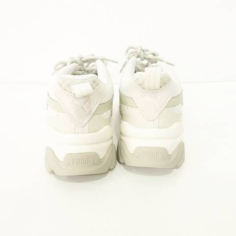 プーマ PUMA 箱付き 美品 Sophyr 厚底 スニーカー 397736-01 靴 シューズ 24.5㎝ アイボリー
