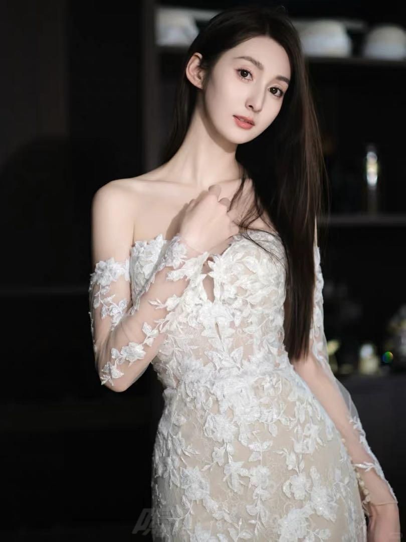 ロング丈オフショル