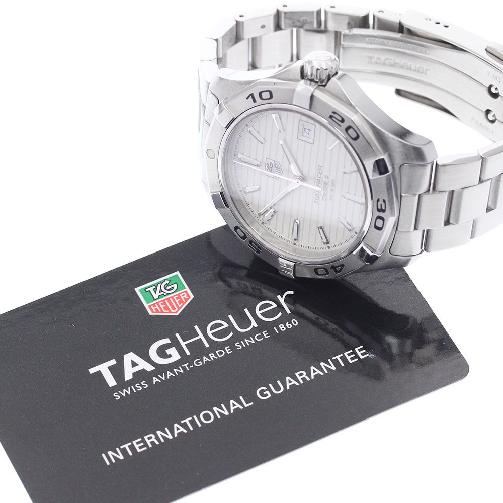 タグホイヤー TAG HEUER WAP 2011 BA 0830 アクアレーサー デイト 自動巻き メンズ保証書付き_908750