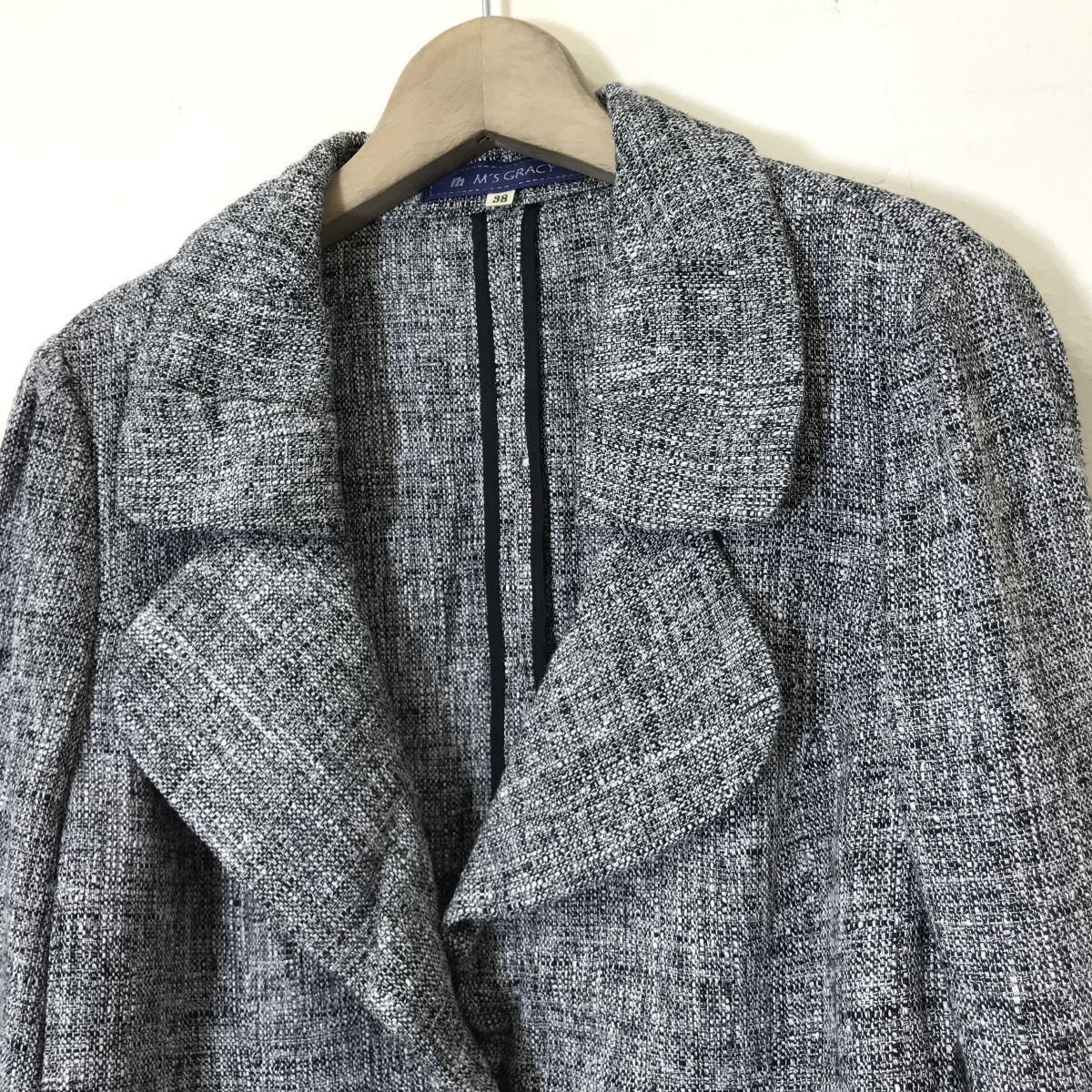 1K2877-N◇良品◇ M'S GRACY エムズグレイシー ツイード調