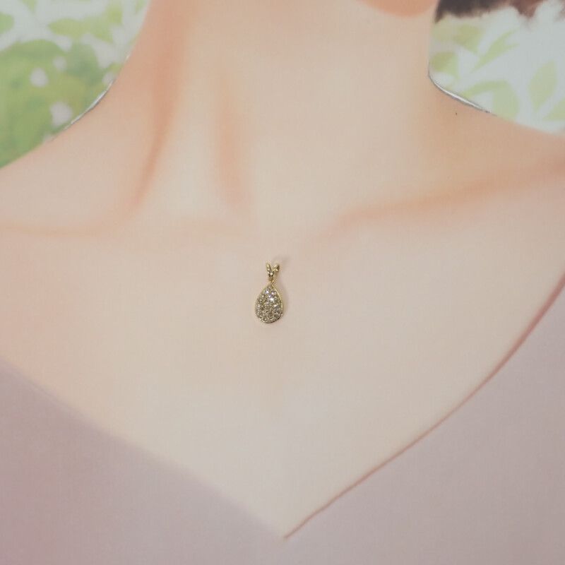 中古】 K18 デザインジュエリー ペンダントトップ 18金イエロー  