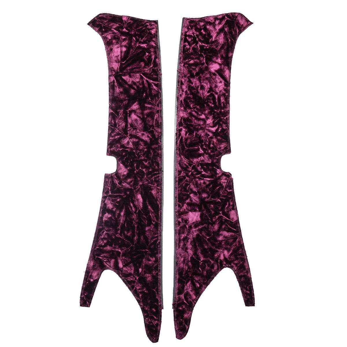 ピラーカバー 左右セット ダッシュマットを付けたら絶対コレも必須 チンチラワインパープル