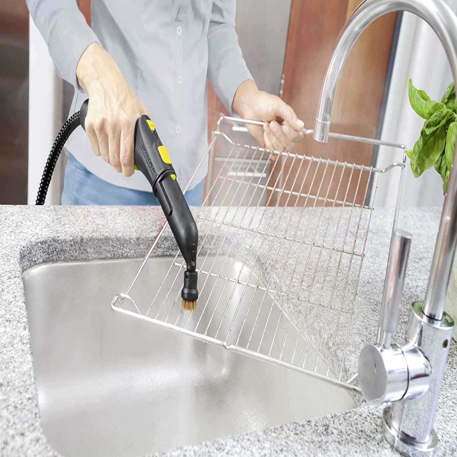 KARCHER SC 4.100 C スチームクリーナー本体、アクセサリー付き。 美品】KARCHER ケルヒャー SC 4.100 Cスチームクリーナー