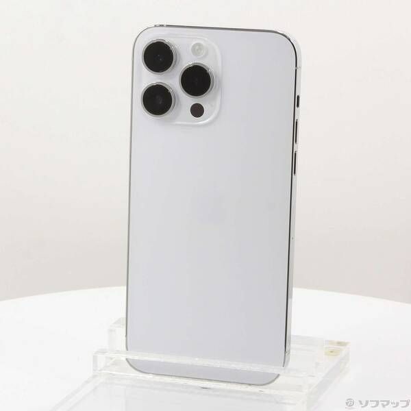 〔中古品〕iPhone14 Pro Max 1TB シルバー NQ9L3J／A SIMフリー【258】